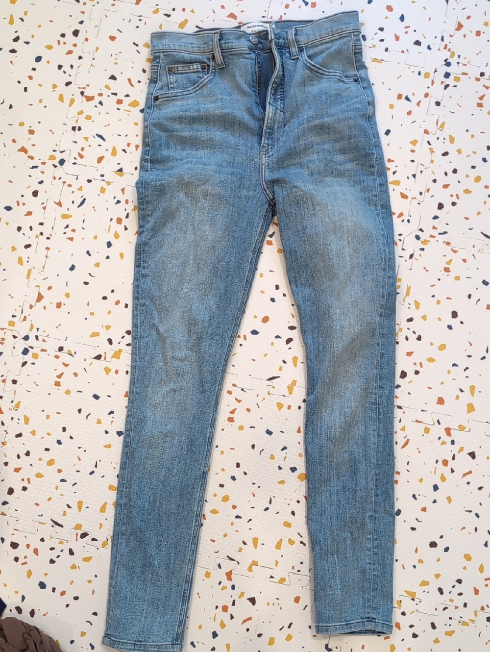 Reformation Light Blue Denim Jeans I Believe Cynthia Ultra Highrise